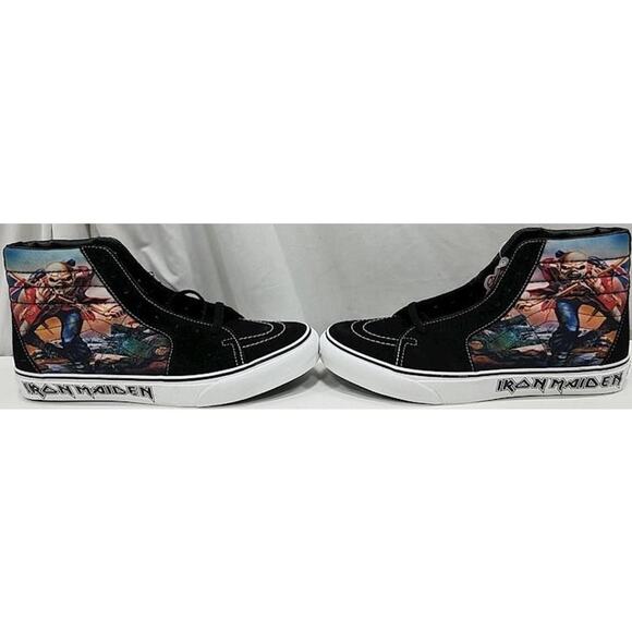 RARE Vans Iron Maiden x SK8-Hi LX The Trooper Skate Shoes Heavy Metal Rare Rock main image 12